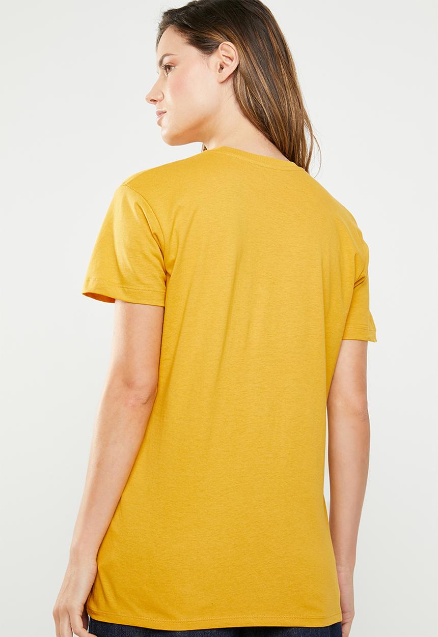 Cotton On - Tbar fox graphic T-shirt - yellow