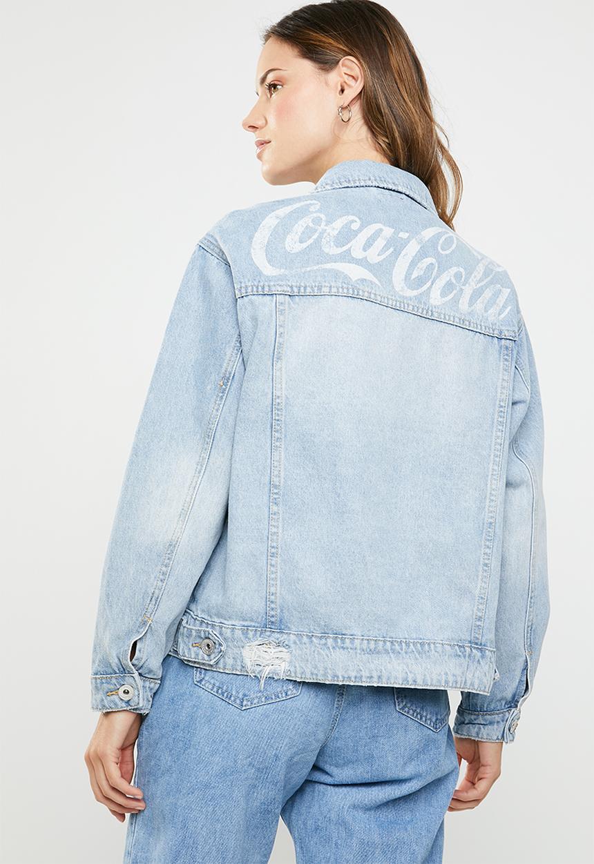 Cotton On - New boyfriend fashion denim jacket - blue
