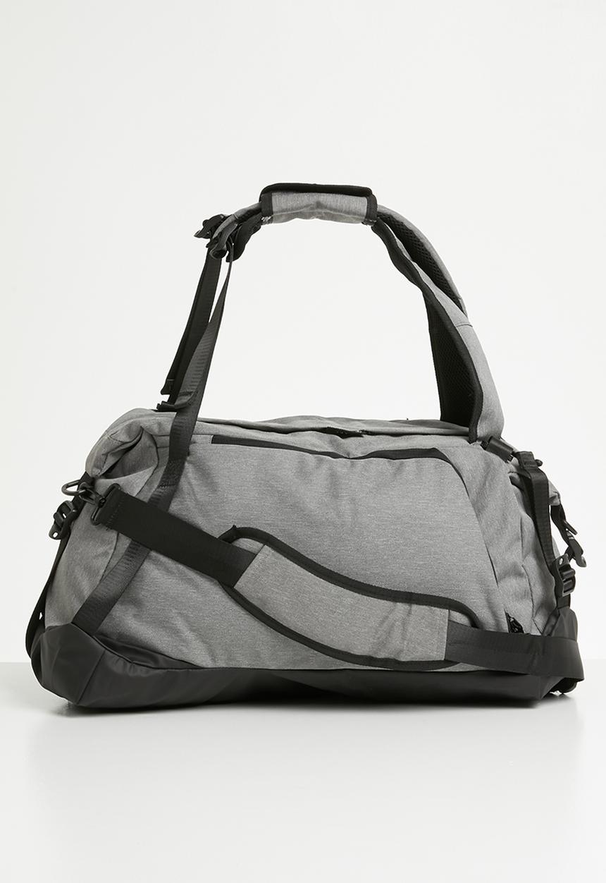 Escape Society - Hold all duffel bag - grey & black 