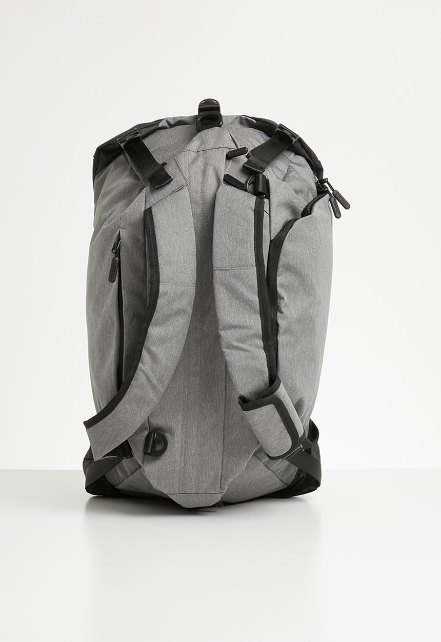 Escape Society - Hold all duffel bag - grey & black 