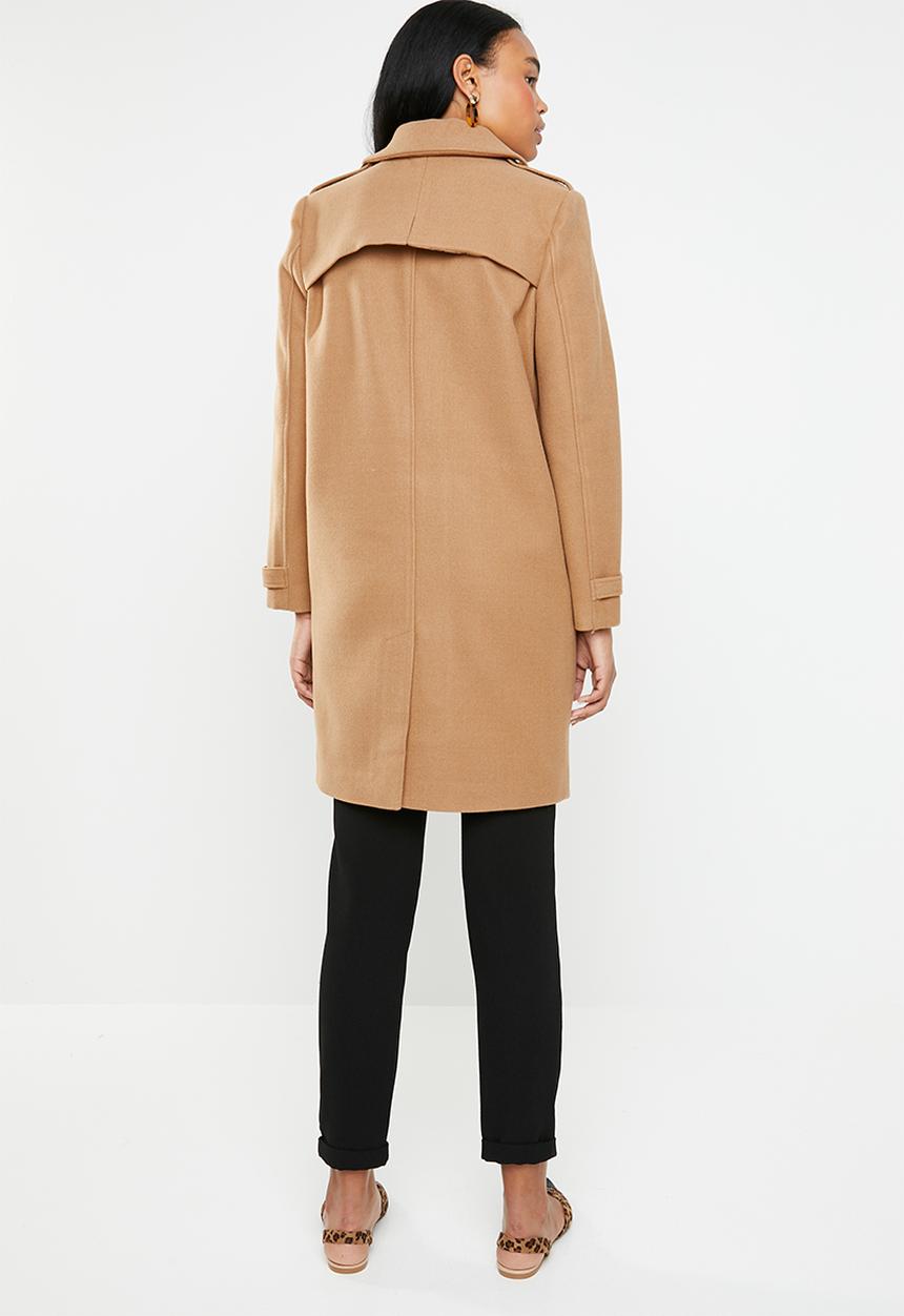 G Couture - Melton coat - brown