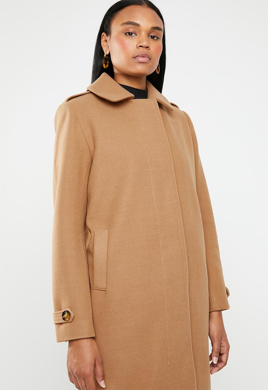 G Couture - Melton coat - brown