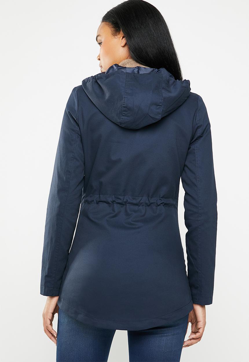 edit - Hooded parka - navy