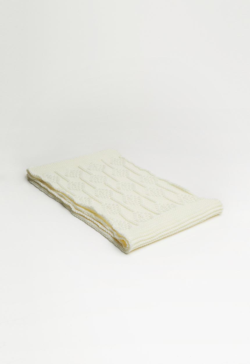 Superbalist - Chunky knit scarf - cream