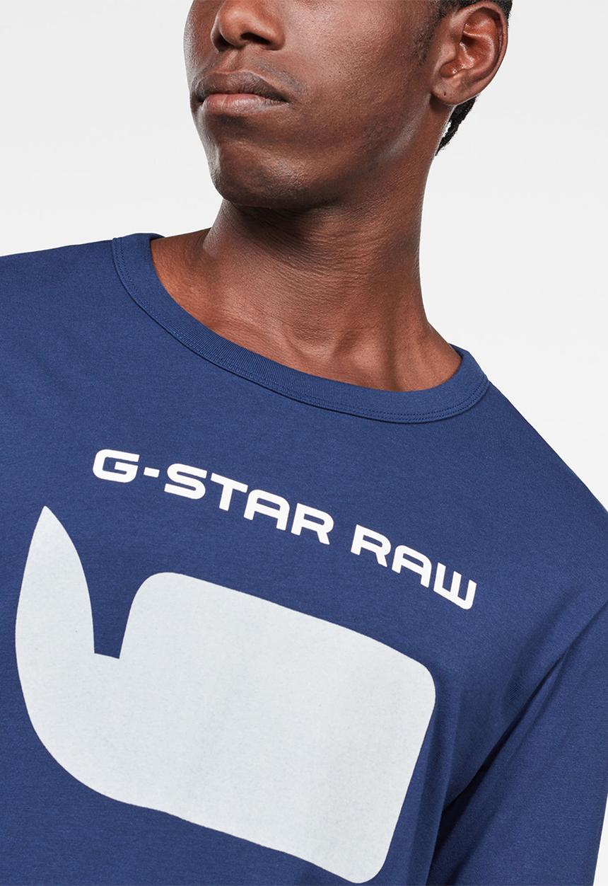 G-STAR - Seii long sleeve tee - blue
