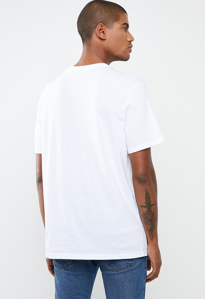 Levi’s® - Oversized graphic tee logo stripe - white