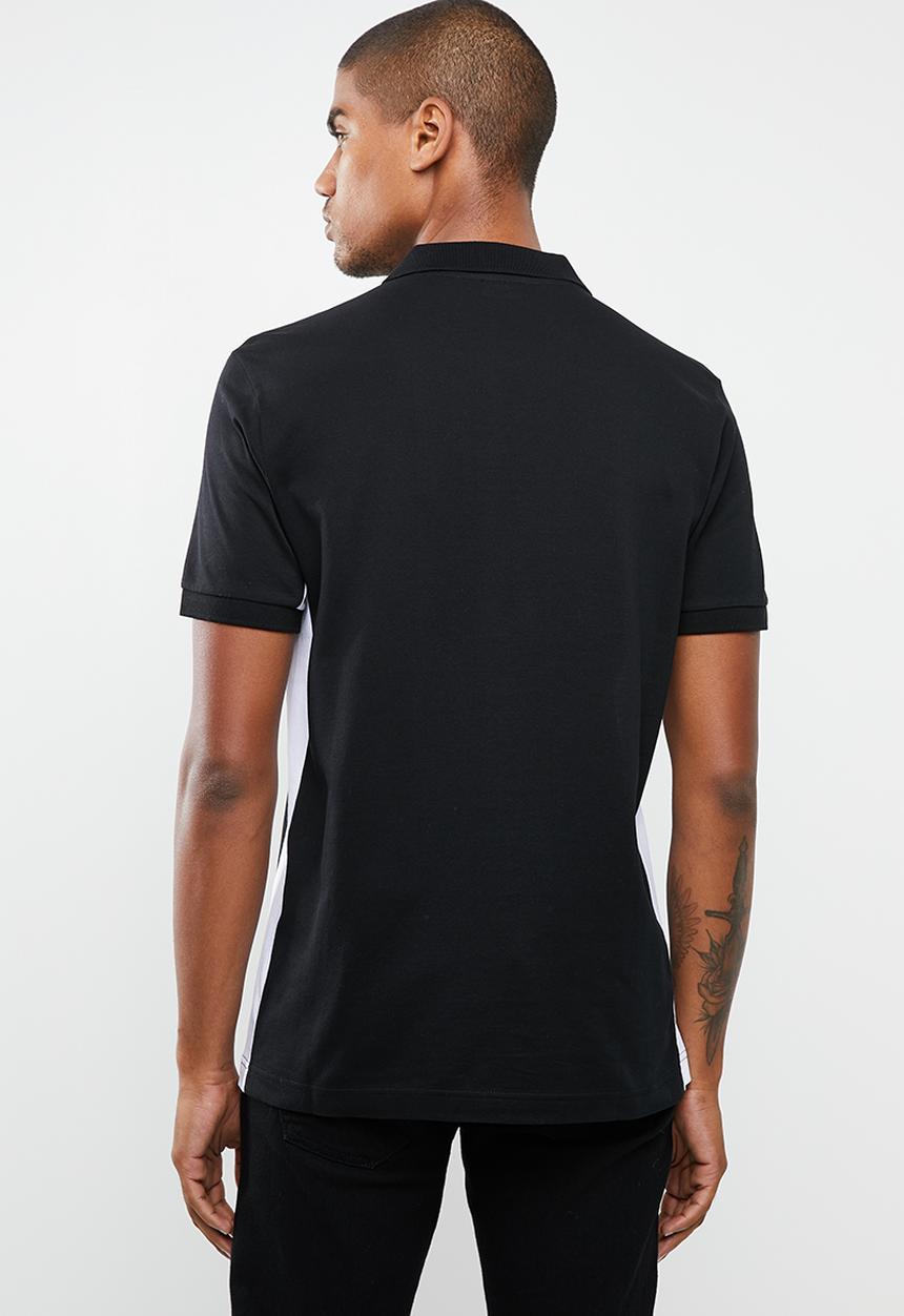 Diesel  - T-kies short sleeve polo - black
