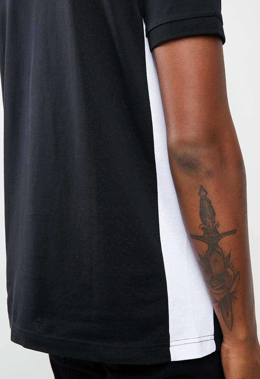 Diesel  - T-kies short sleeve polo - black