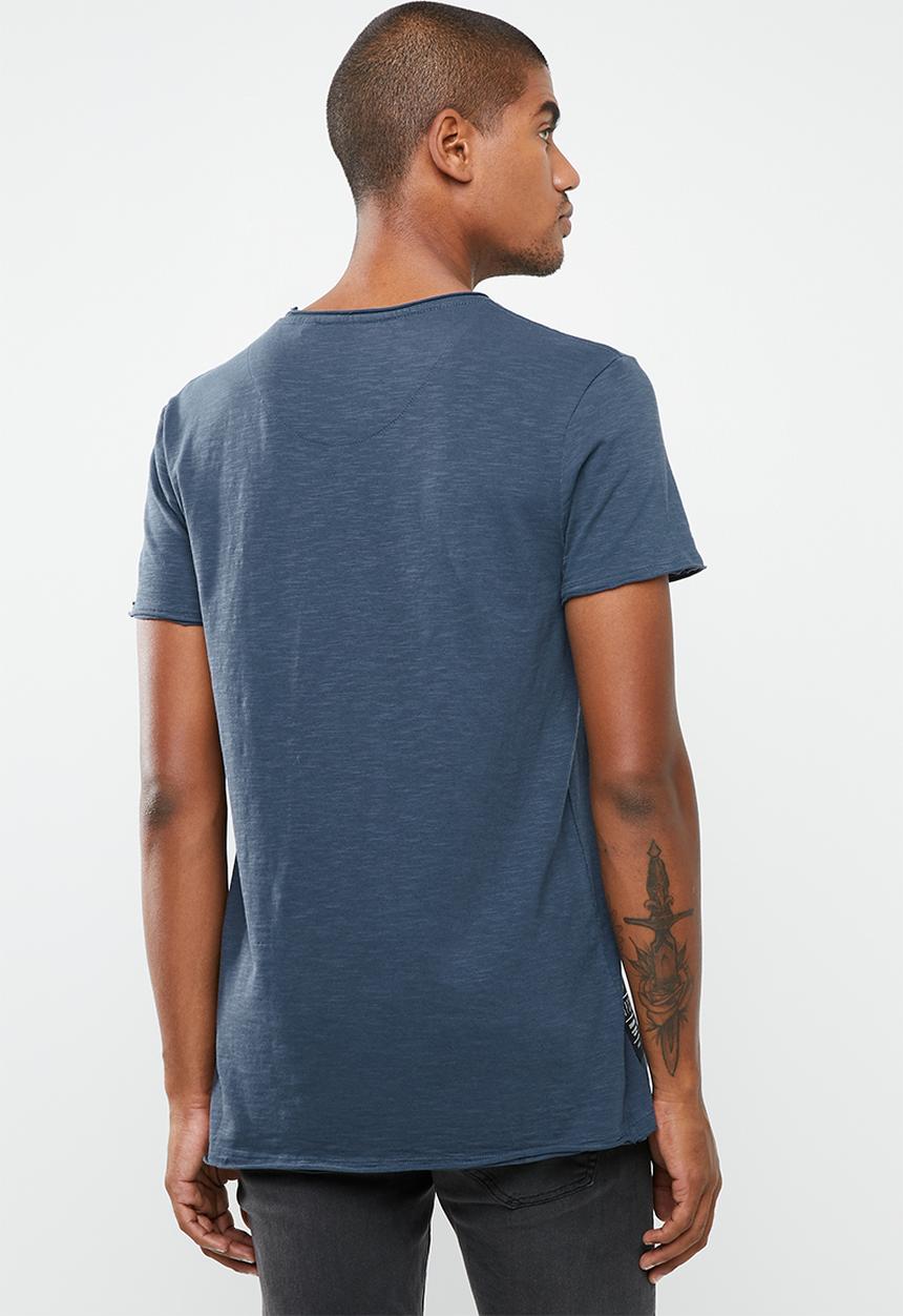 S.P.C.C - Shield logo tee - blue