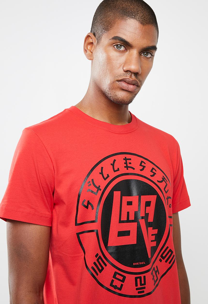 Diesel  - Diego-xc short sleeve tee - red