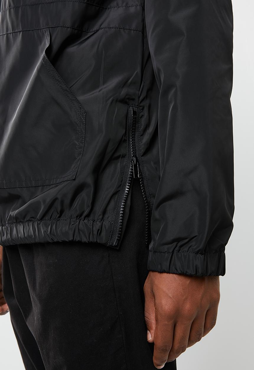 Superbalist - Basic half-zip anorak - black