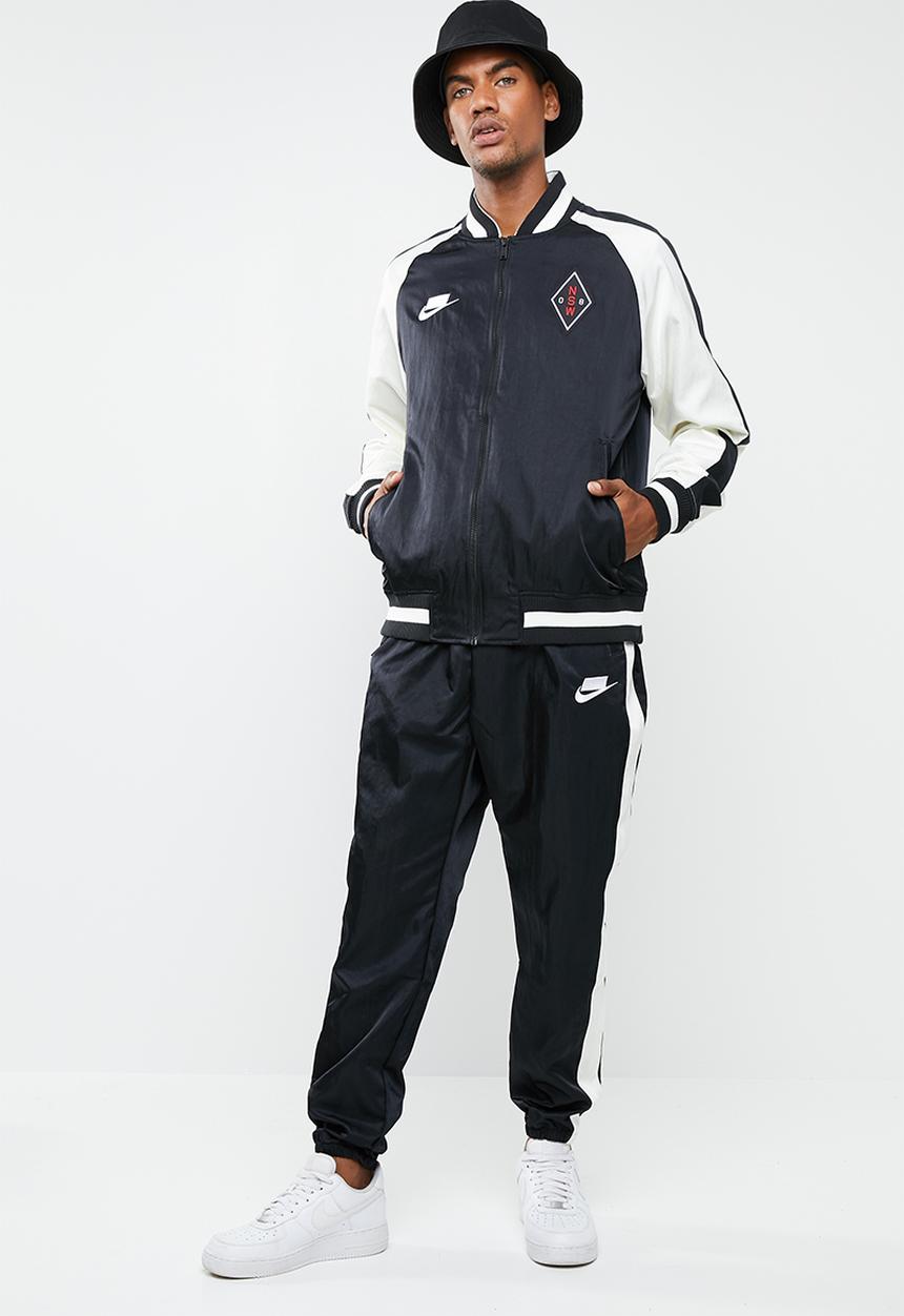 Nike - Nsw pant wvn - black & white