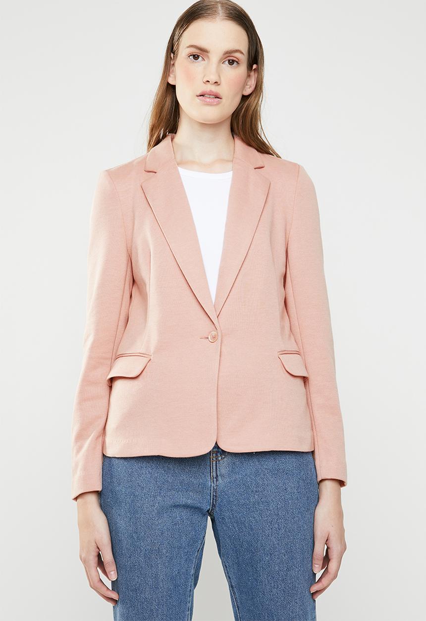 Vero Moda - Julia long sleeve blazer - pink