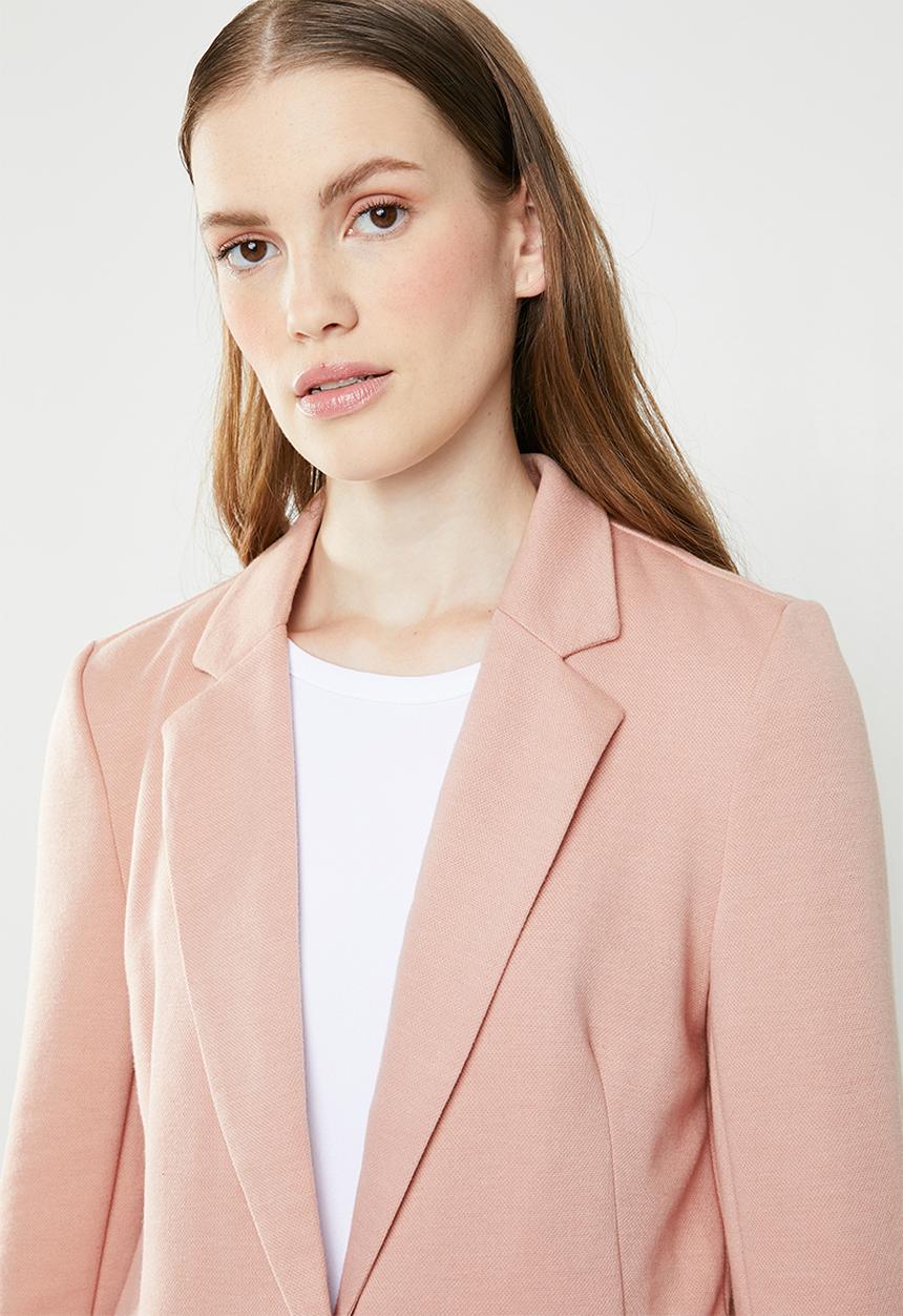 Vero Moda - Julia long sleeve blazer - pink