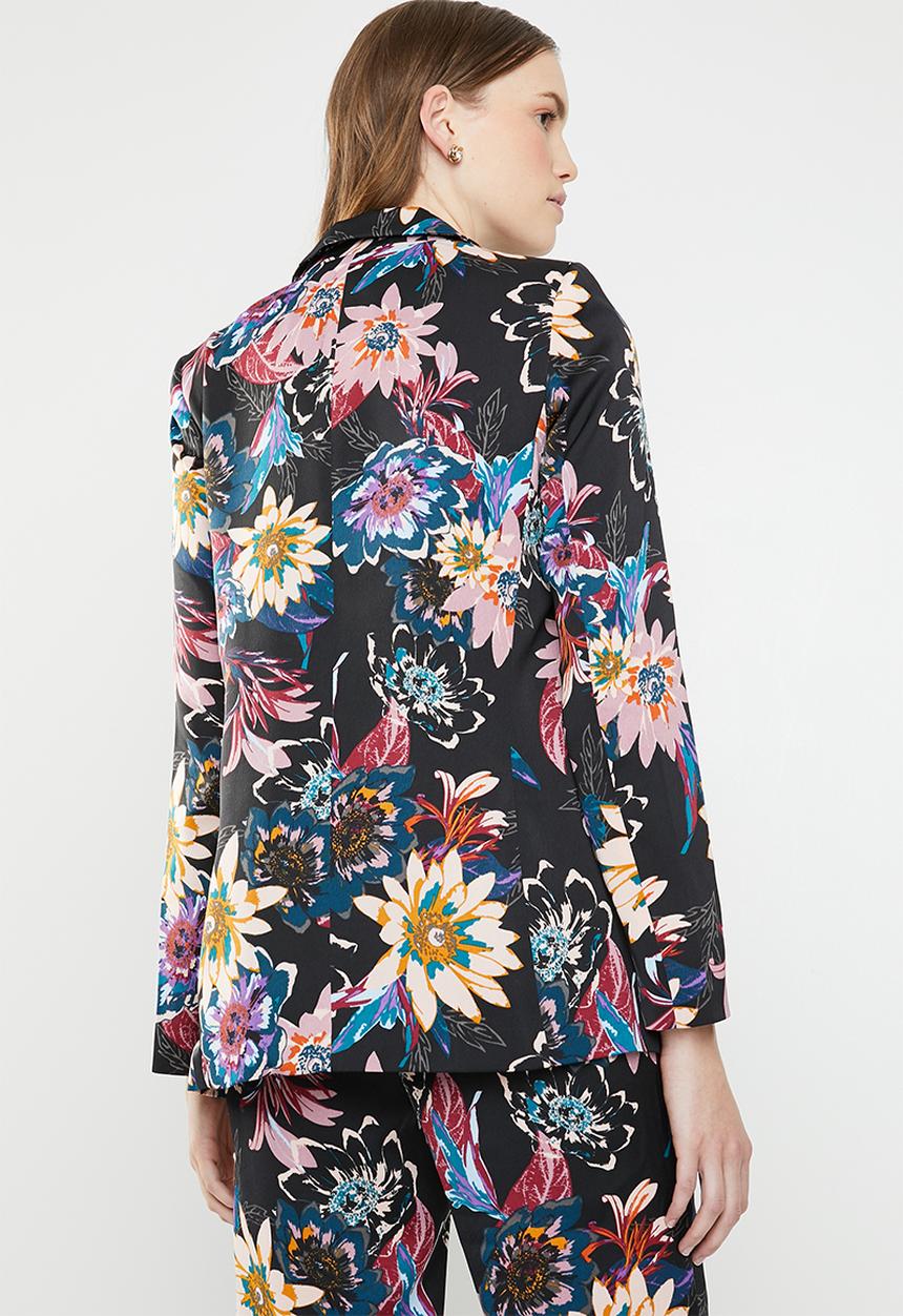 Vero Moda - Wilma sofia long sleeve midi blazer - multi