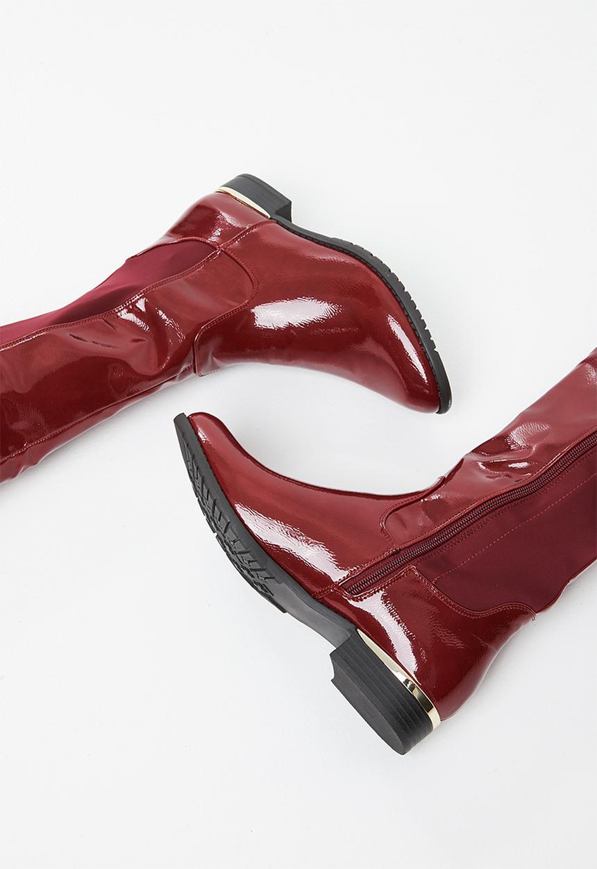 Miss Black - Eisley boot - red