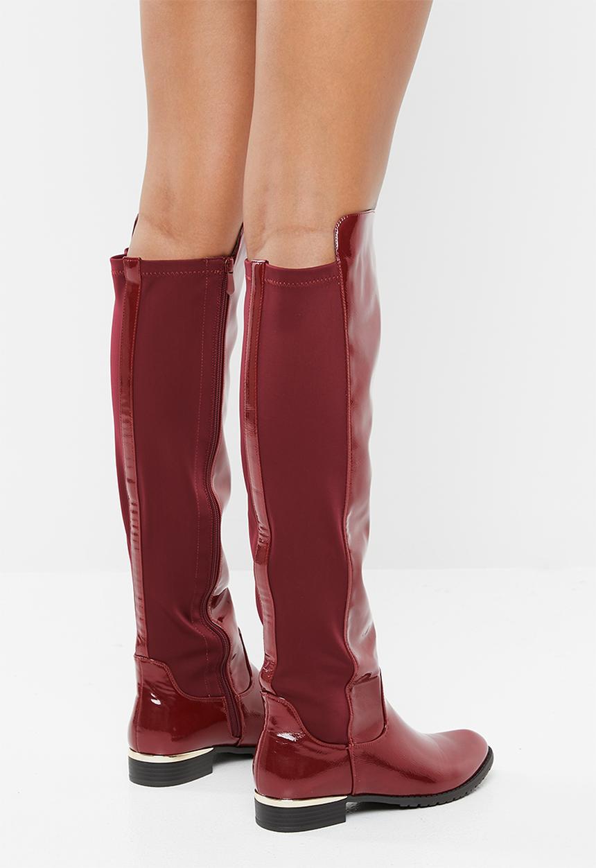Miss Black - Eisley boot - red