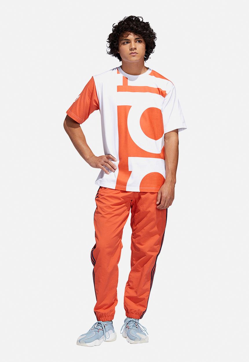 adidas Originals - Woven Block Pant - orange 