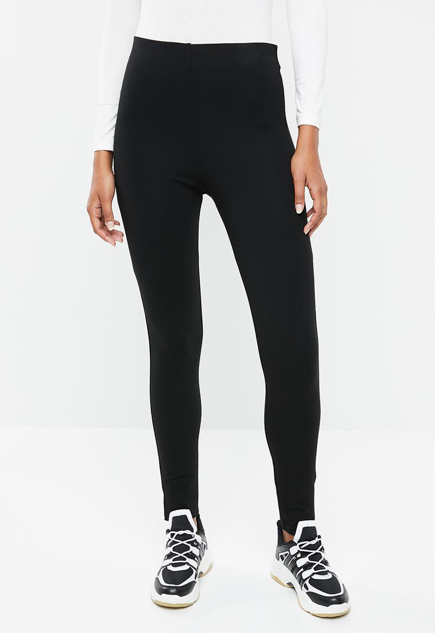 Superbalist - Premium stretch mid rise tregging - black 