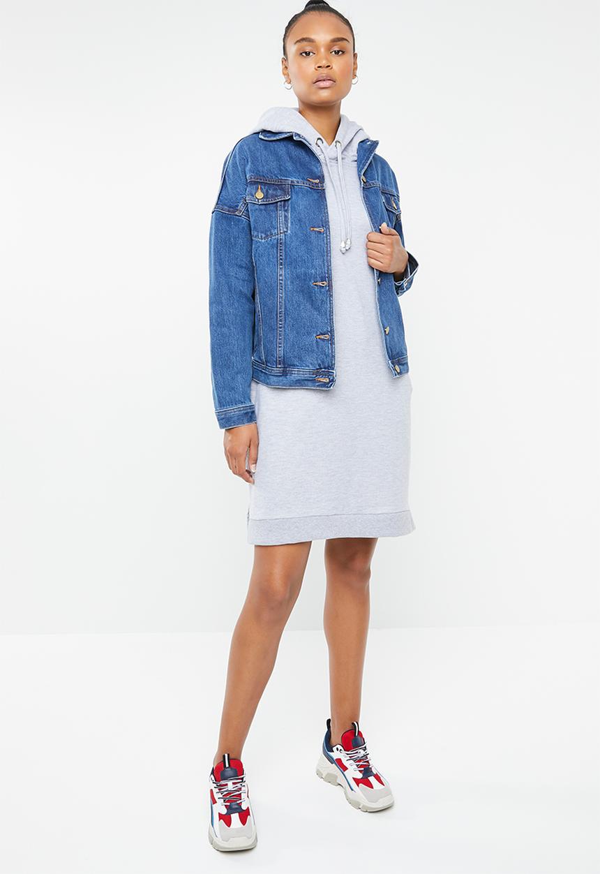 Superbalist - Sweat dress - grey 
