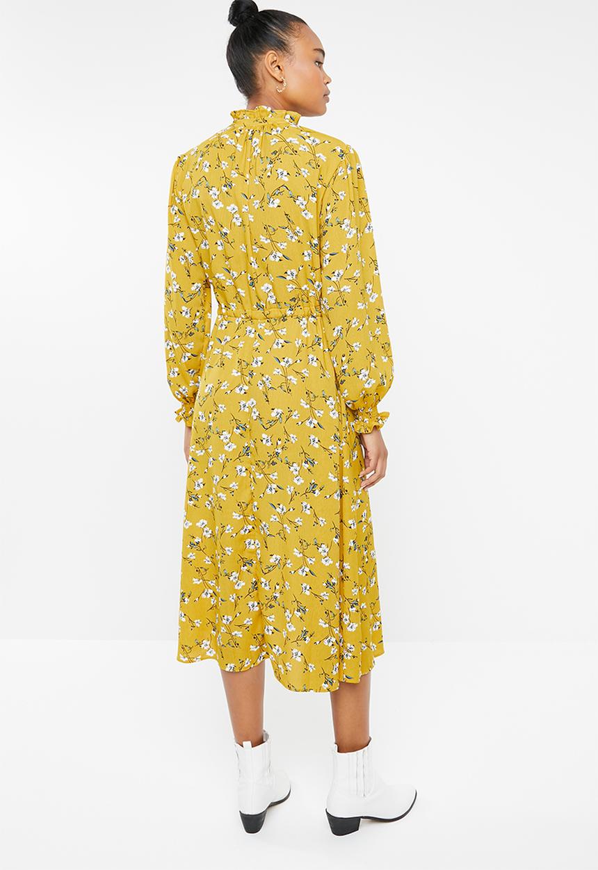 Superbalist - Peasant dress - yellow 