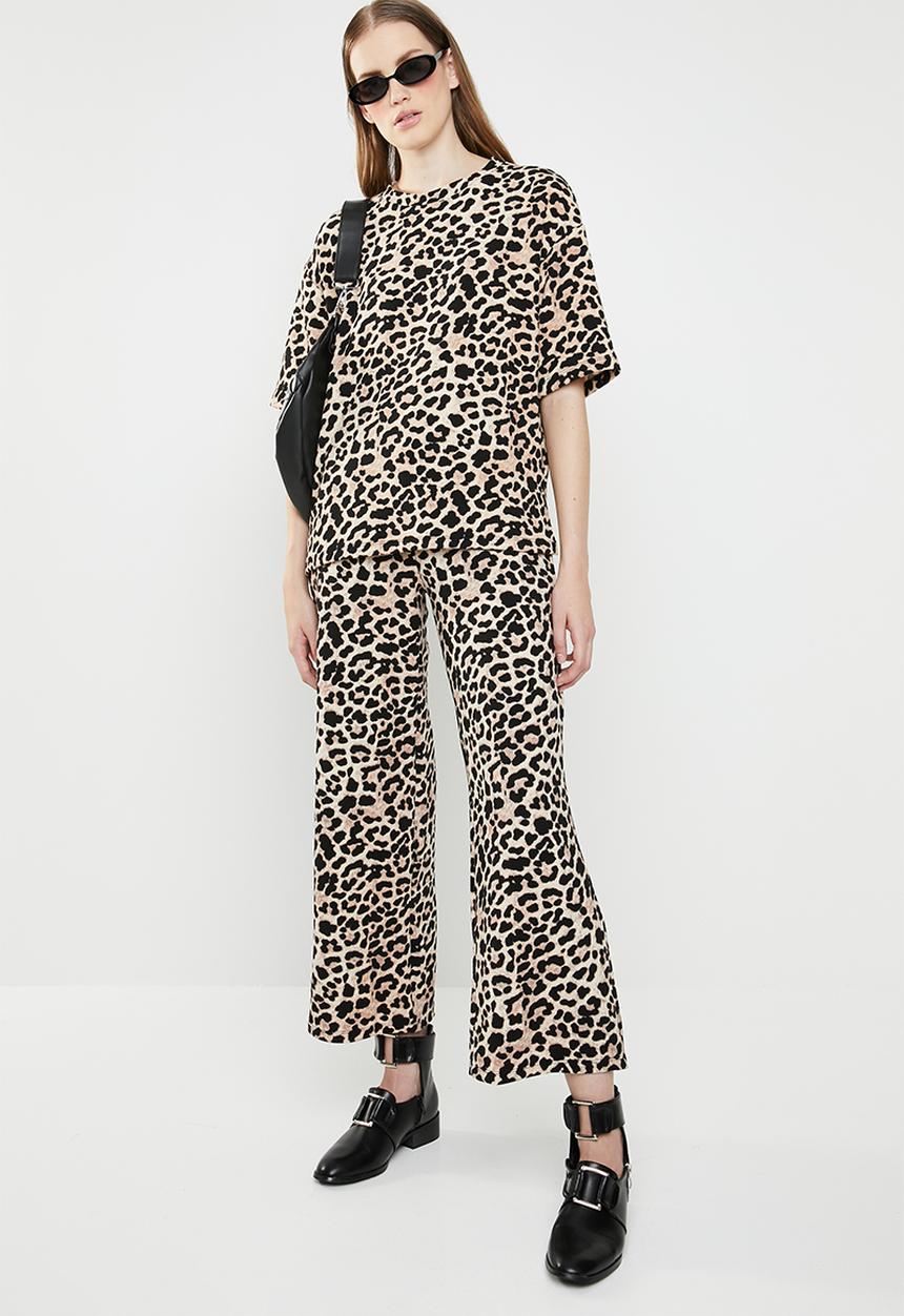 Superbalist - Animal print culottes - black & brown