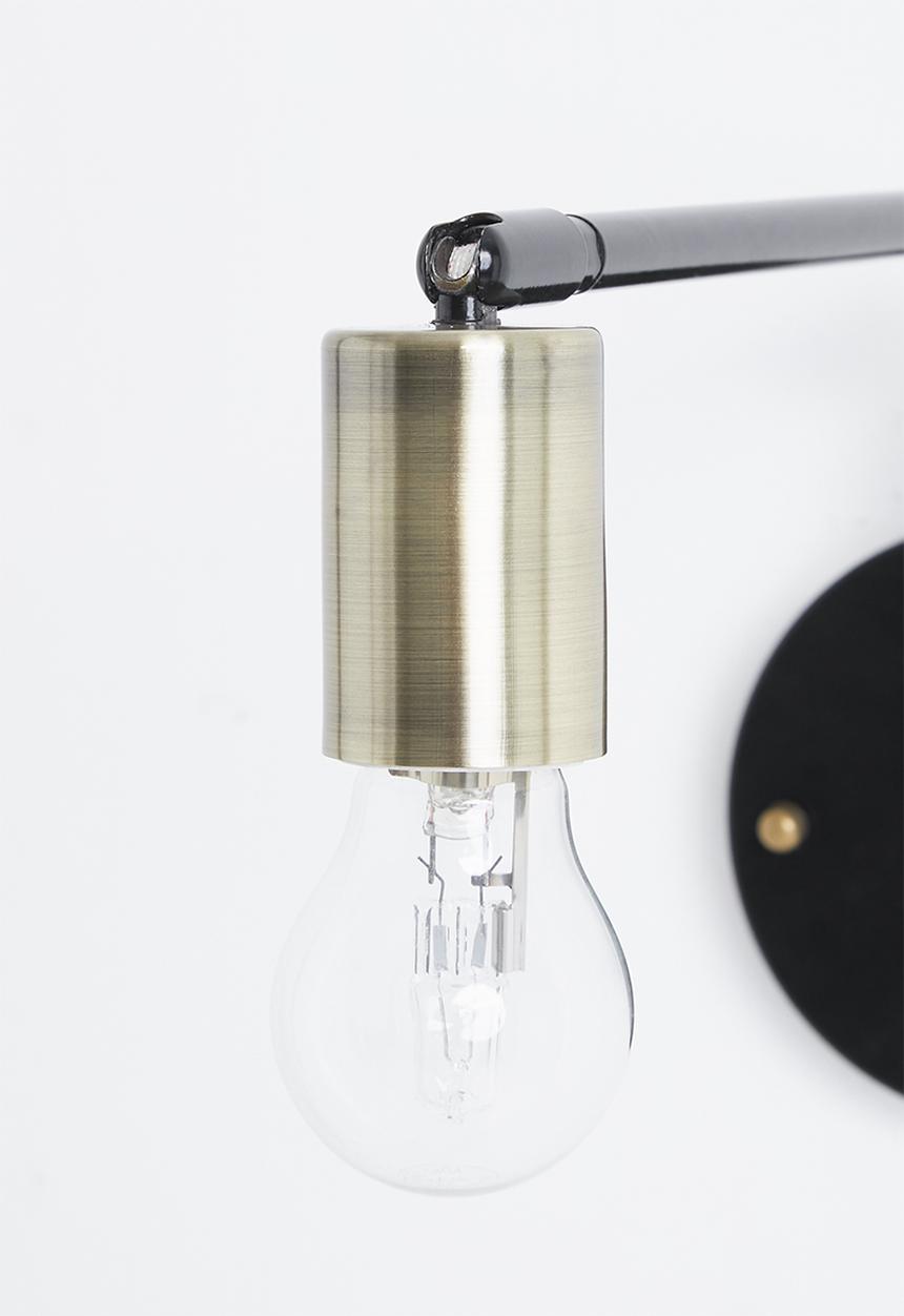 Sixth Floor - Nook wall light - black