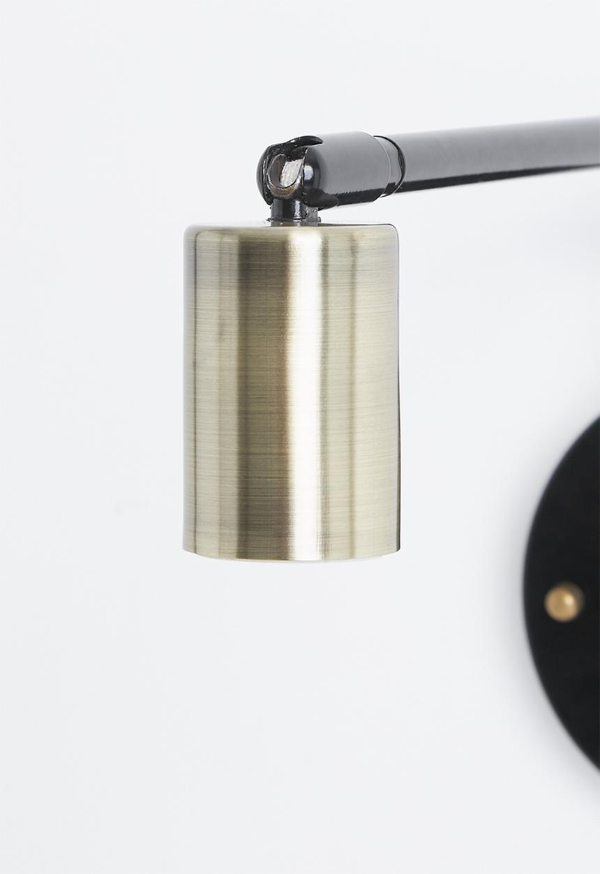 Sixth Floor - Nook wall light - black