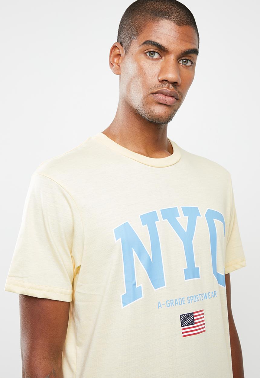 Cotton On - Tbar short sleeve tee 2 - yellow