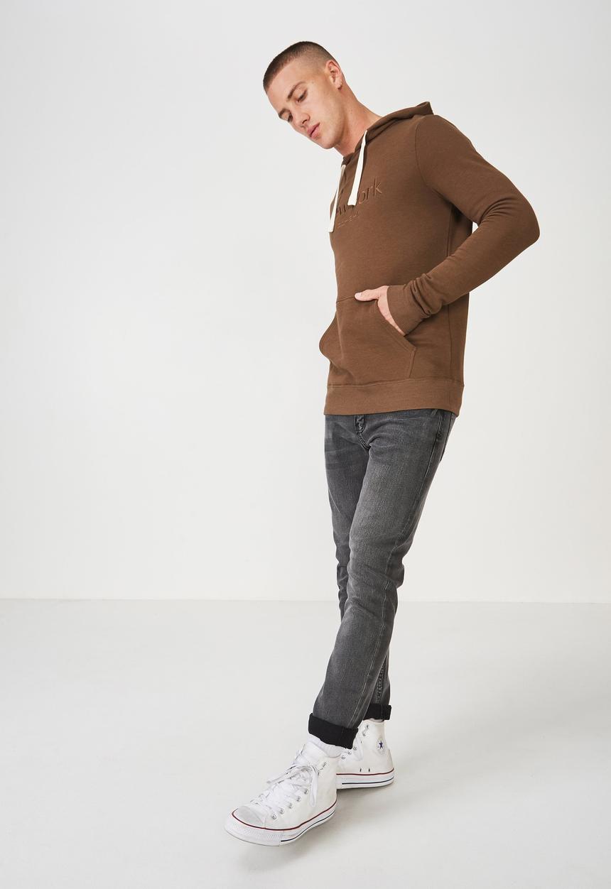 Cotton On - Fleece pullover - brown