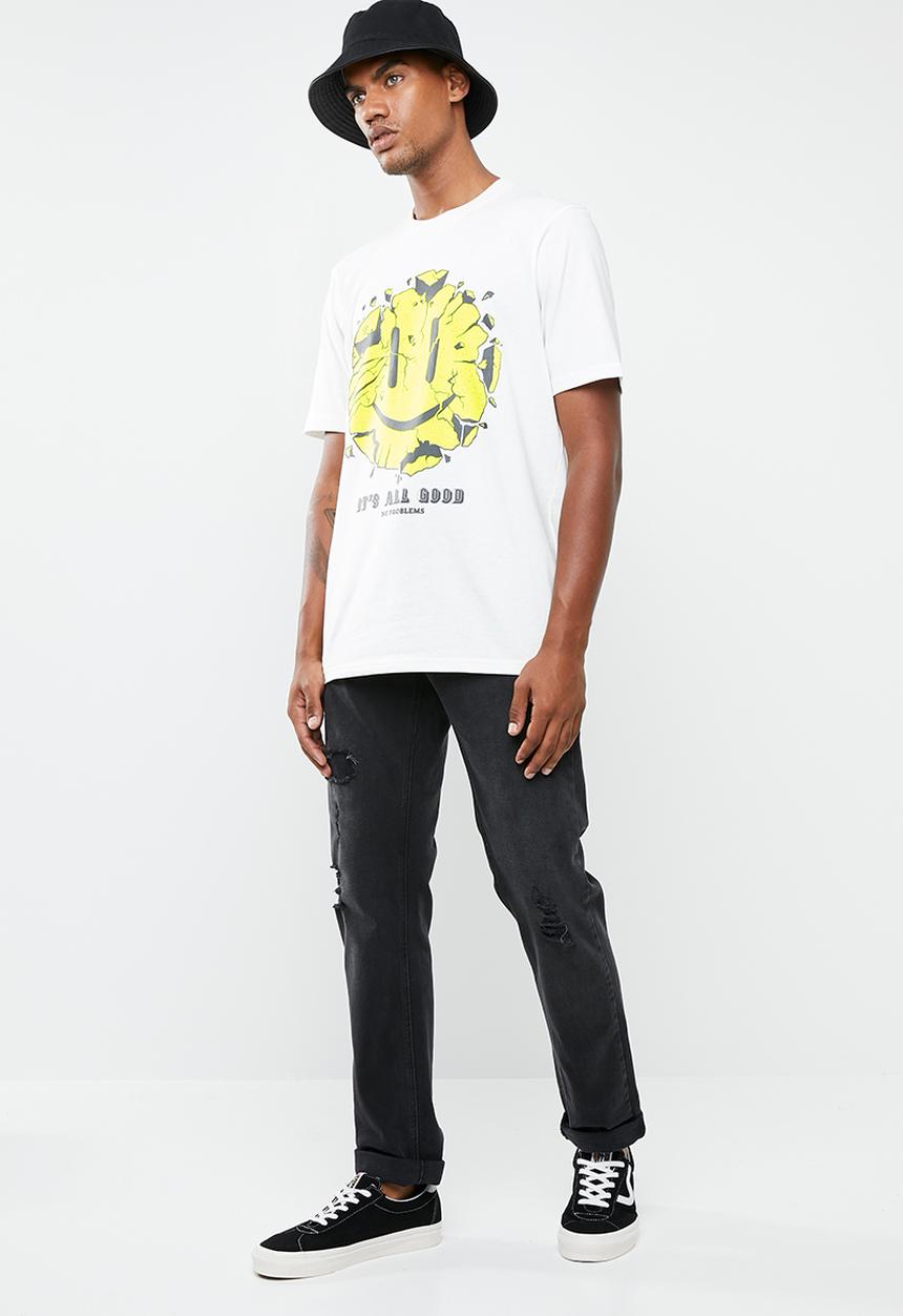 Cotton On - Its all good vintage Tbar tee - white