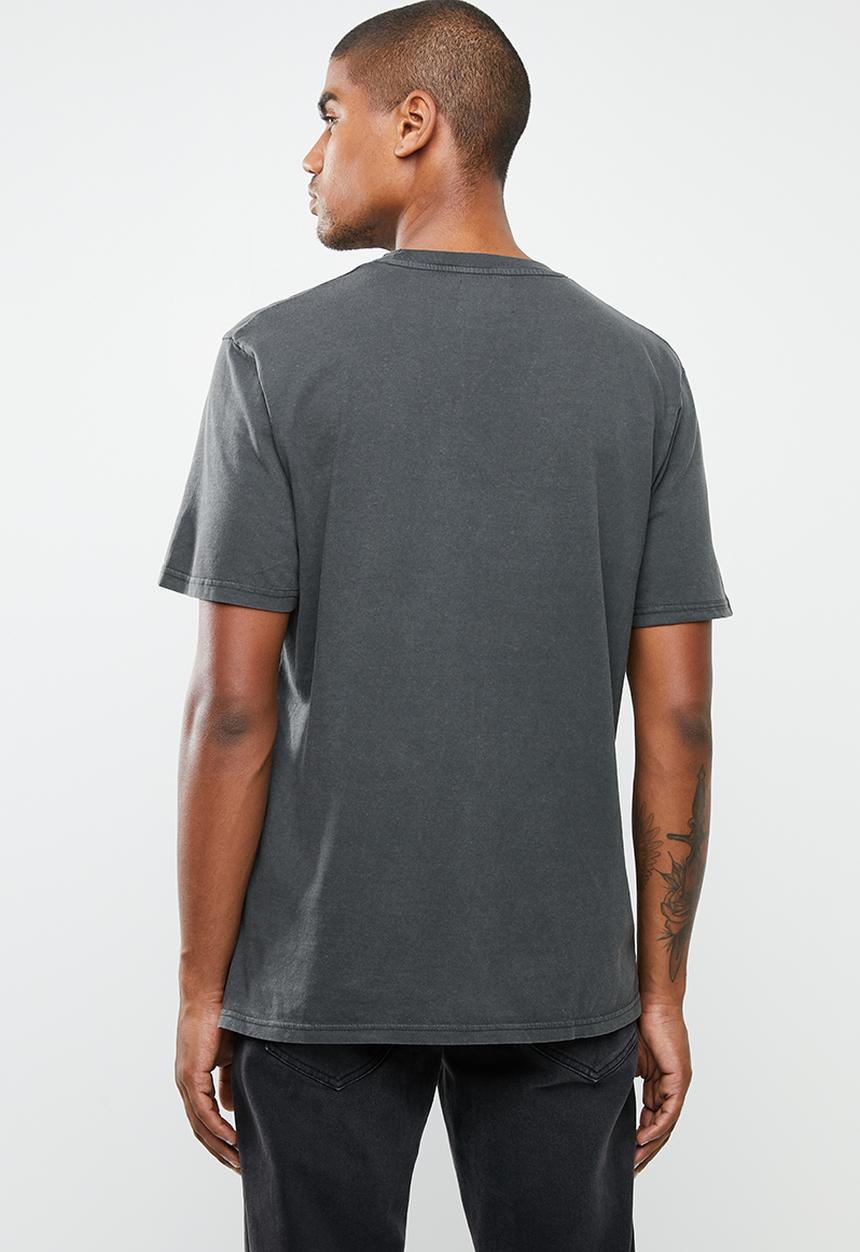Cotton On - Heavy metal tee - black