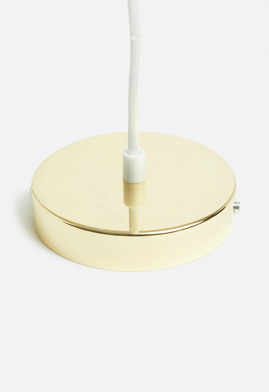 Sixth Floor - Haylo pendant - white