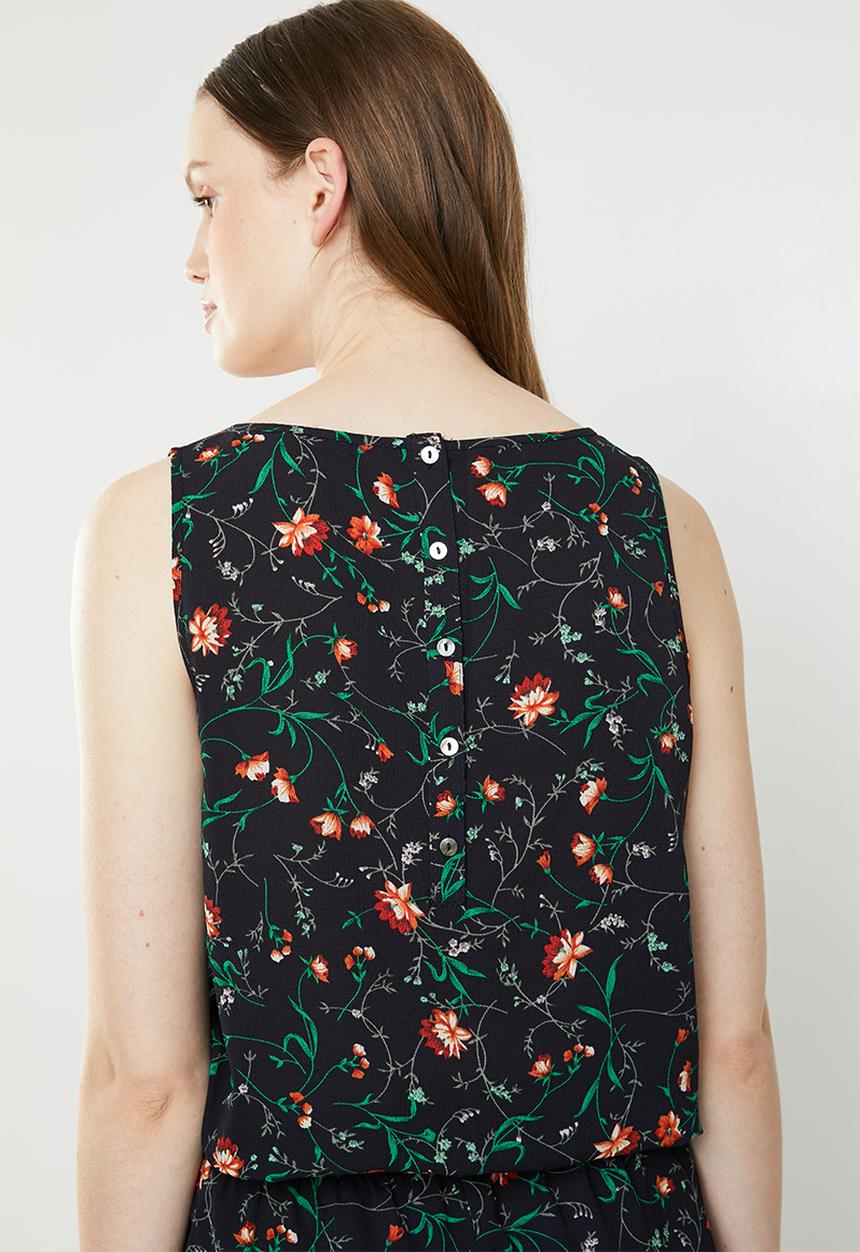 ONLY - Nova lux printed sleeveless jumpsuit - multi