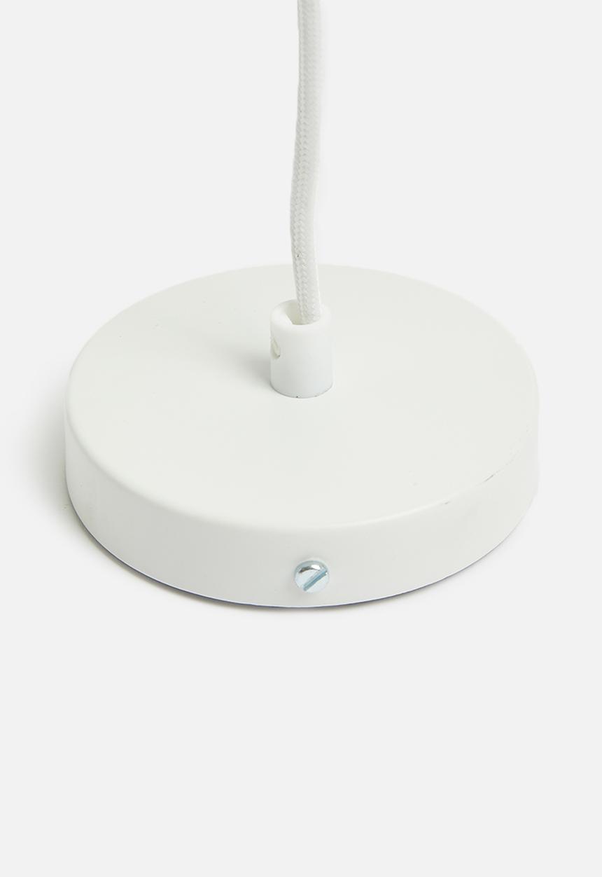 Sixth Floor - Astro pendant - wood/white