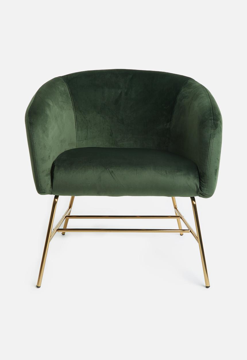 Sixth Floor - Ramsey resting chair - forest green
