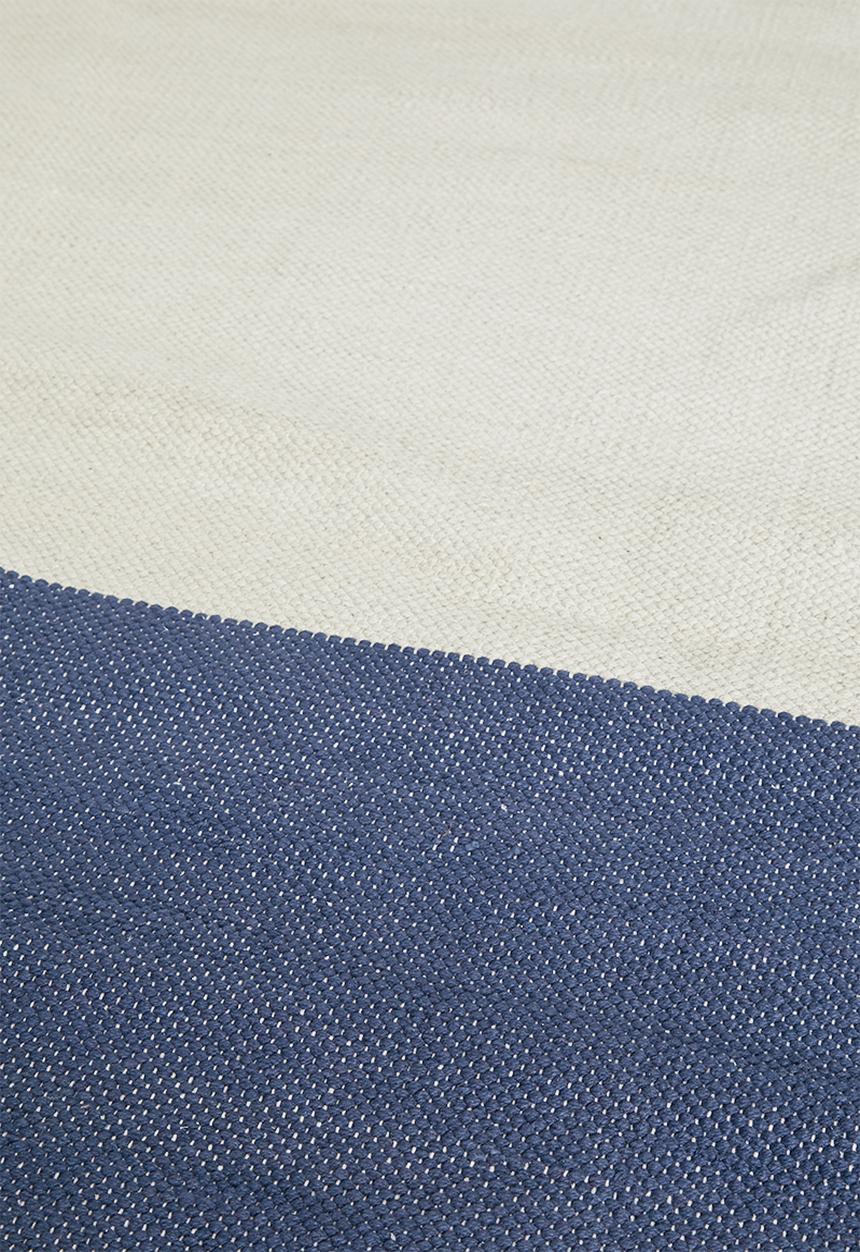Sixth Floor - Bloccare woven rug - rust/black