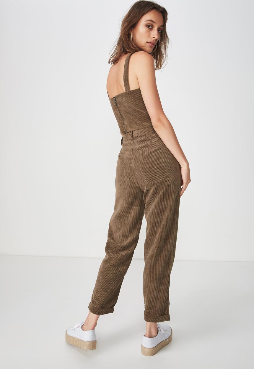 Cotton On - Harley pants - brown 