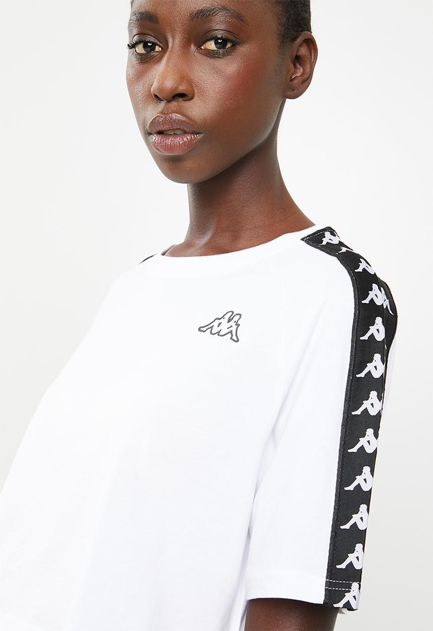 KAPPA - Banda T-shirt - white