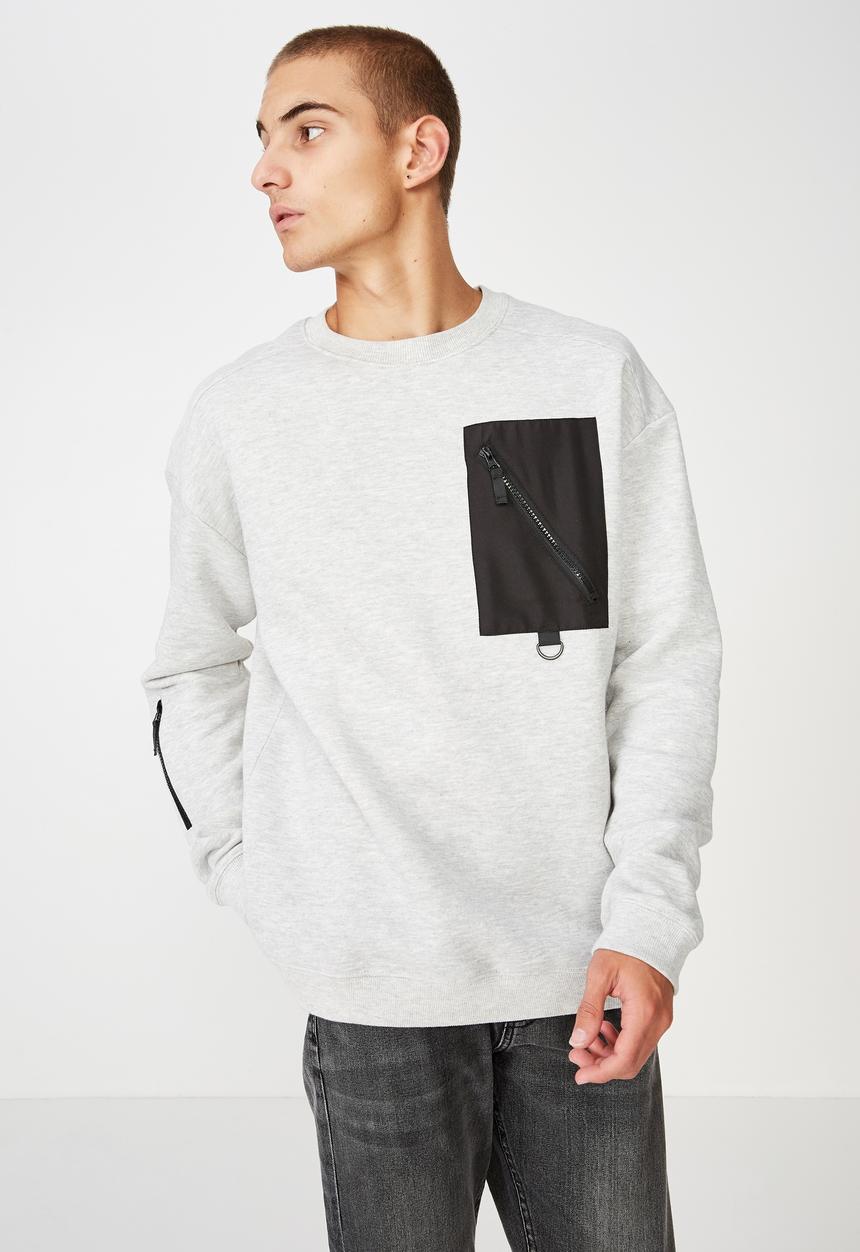 Cotton On - Drop shoulder - grey 