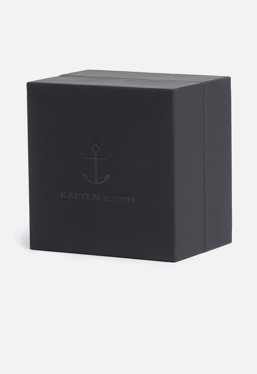 Kapten & Son - Chrono Silver -Blue Steel