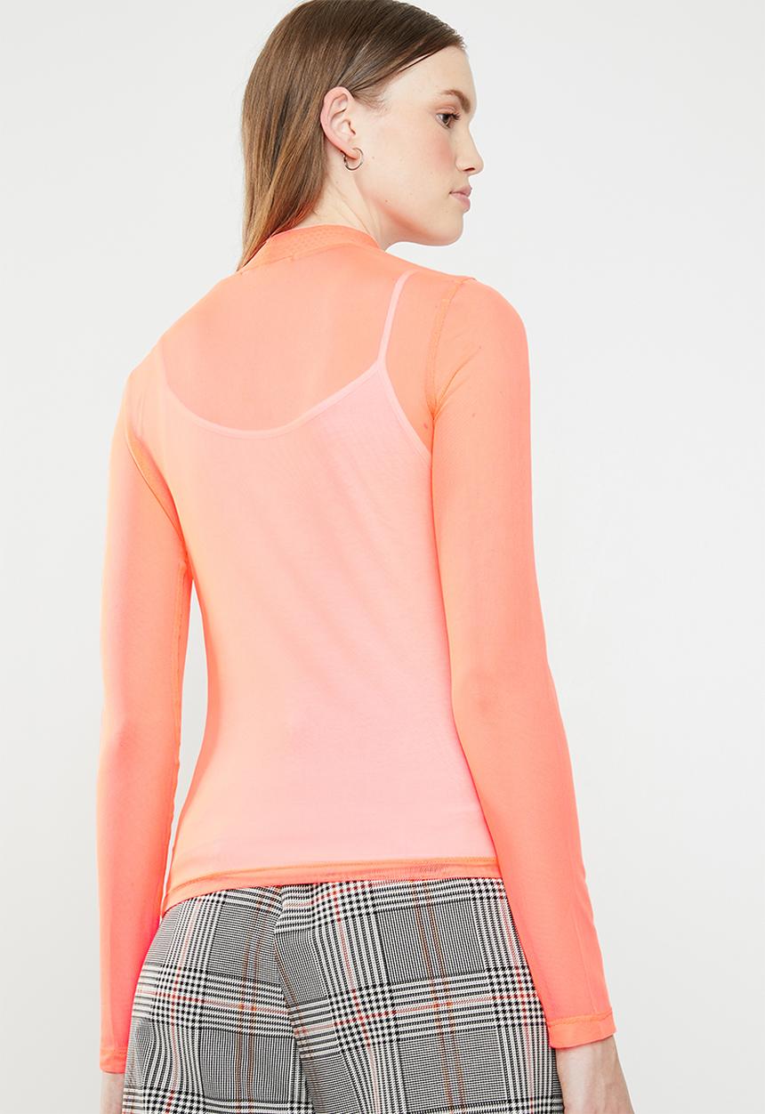Superbalist - Lumo mesh tee - orange