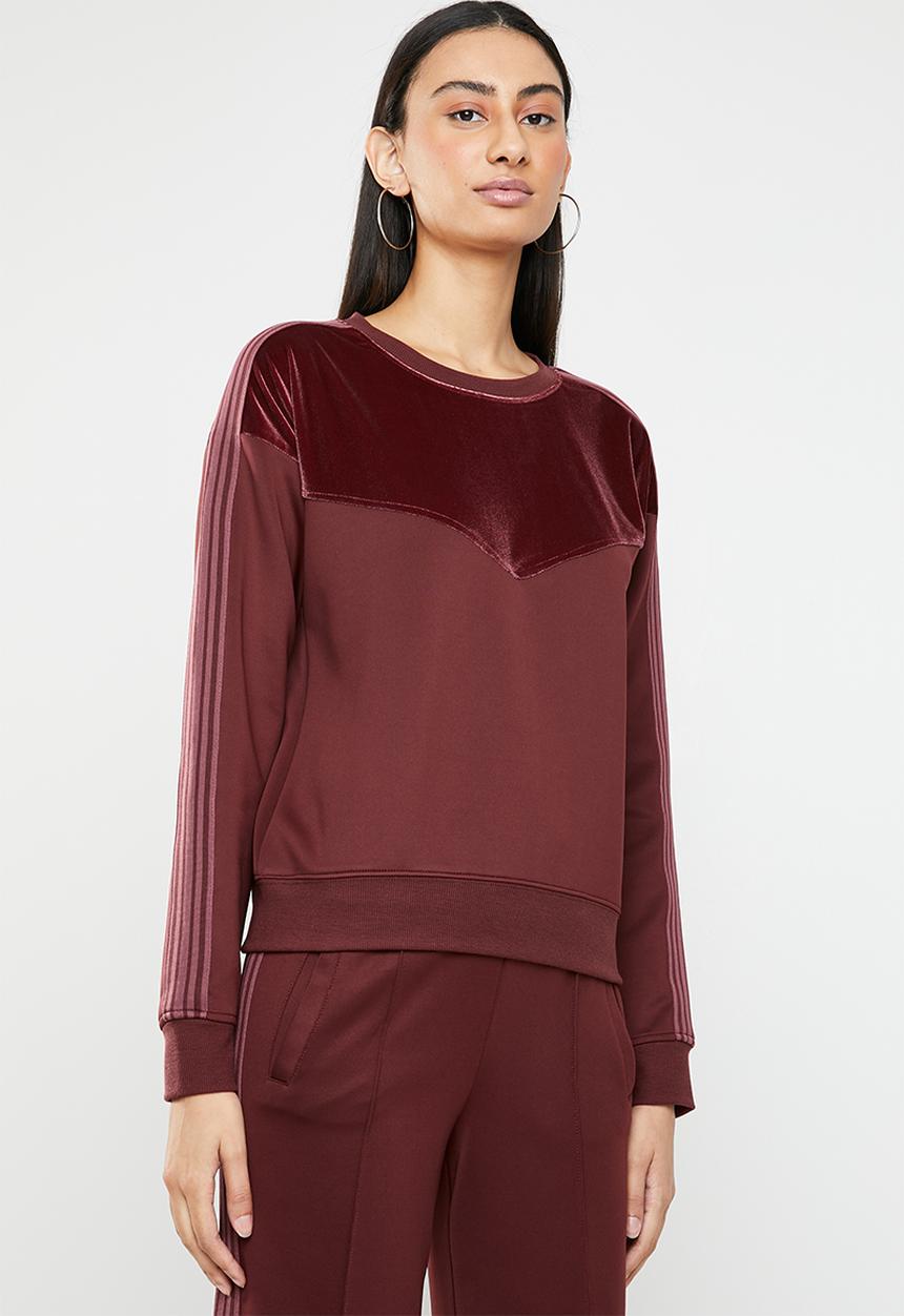 ONLY - Misty sweatshirt - burgundy