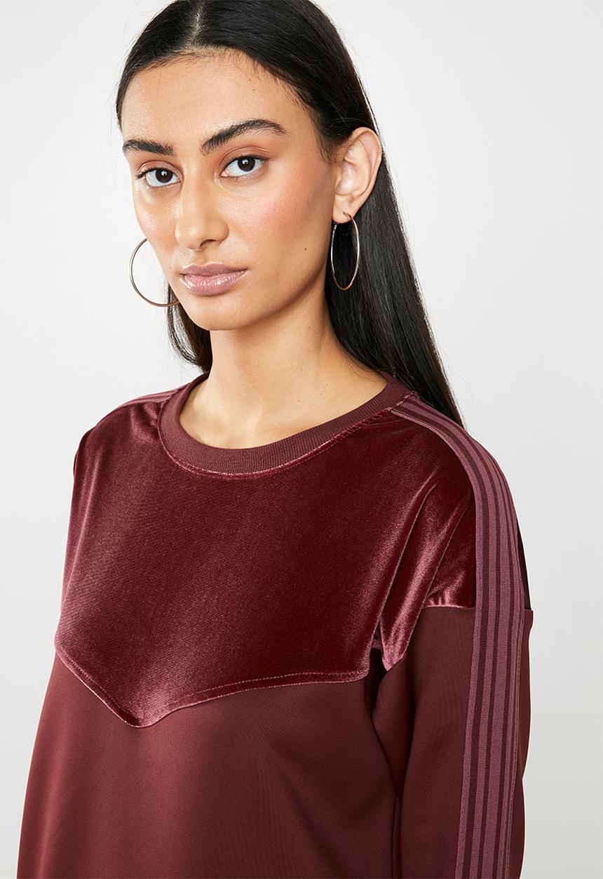 ONLY - Misty sweatshirt - burgundy