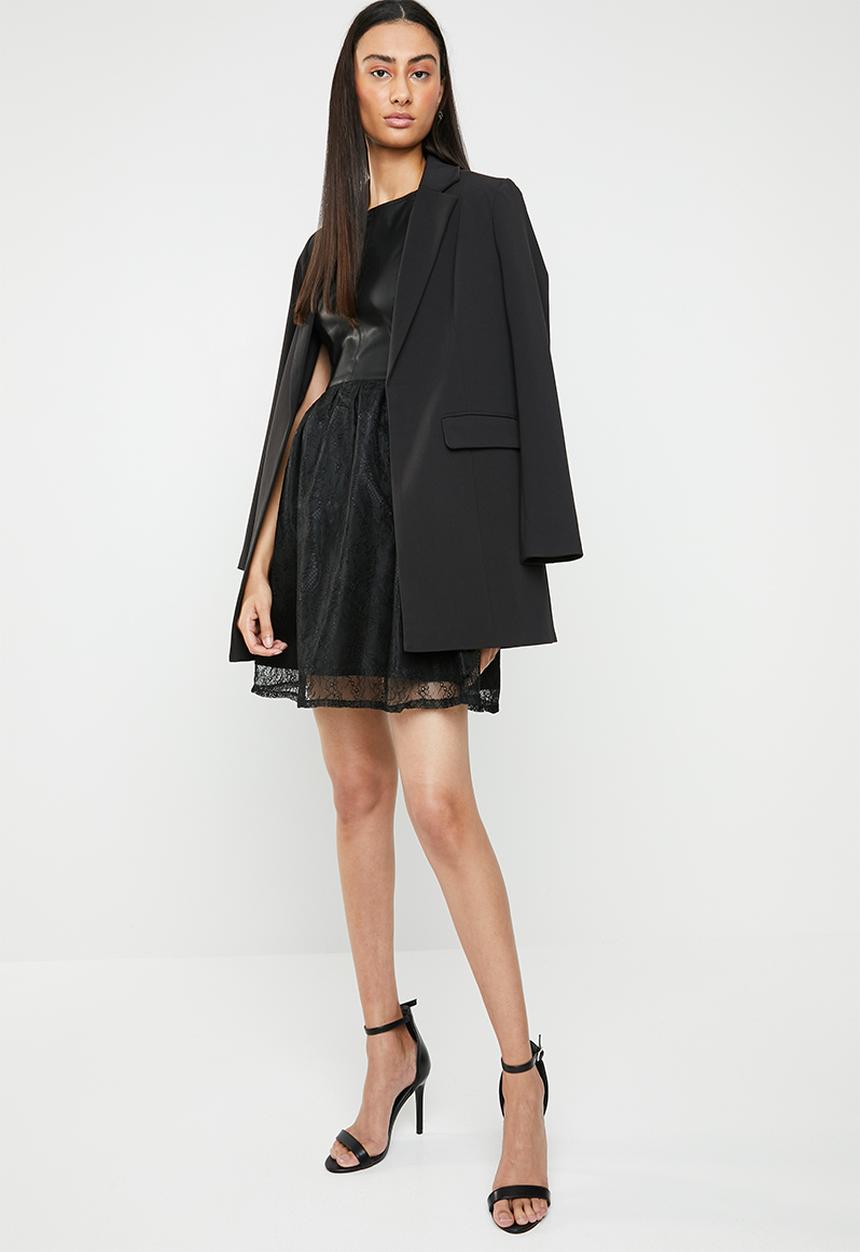 ONLY - Stella lace dress - black