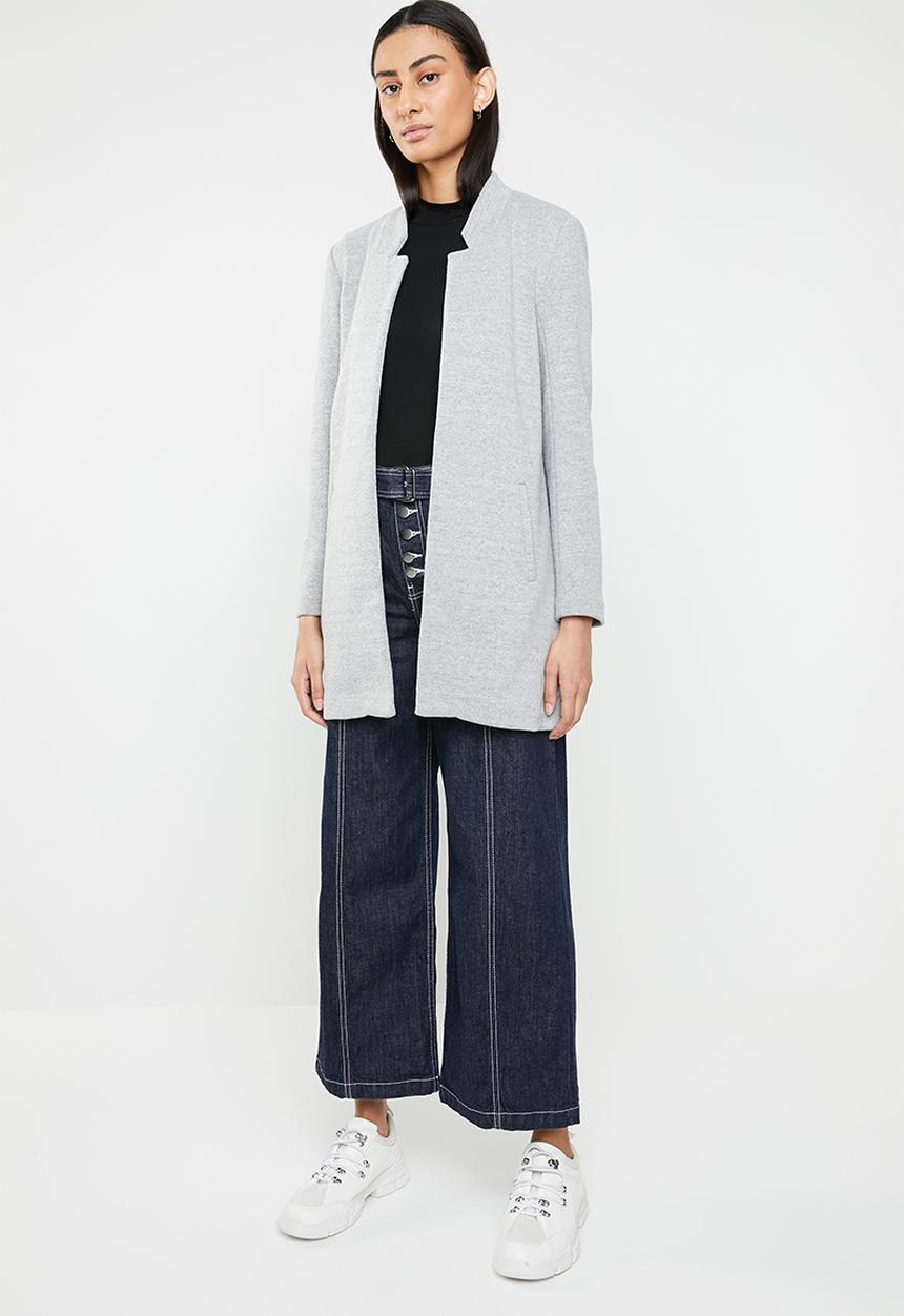 ONLY - Mia soho coatigan - grey