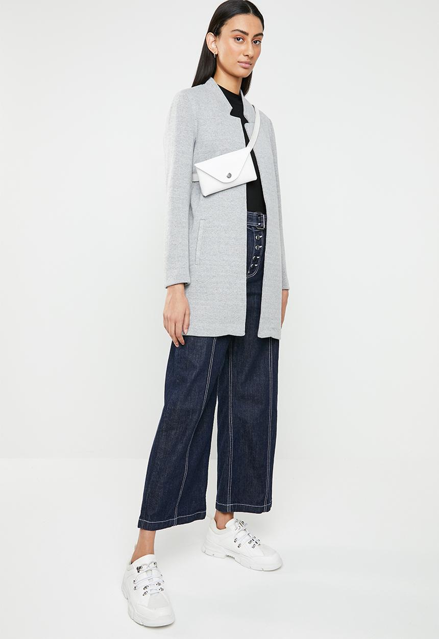 ONLY - Mia soho coatigan - grey
