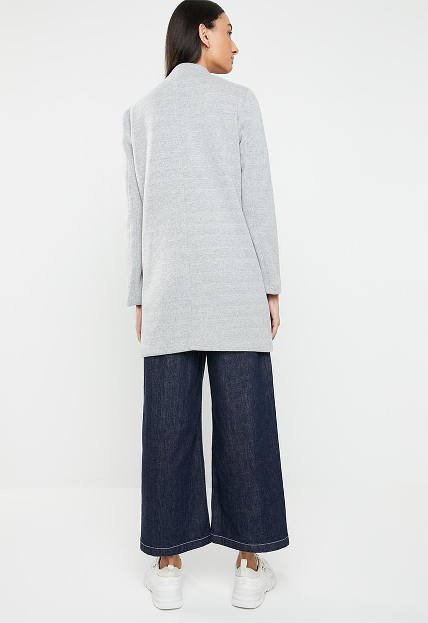 ONLY - Mia soho coatigan - grey