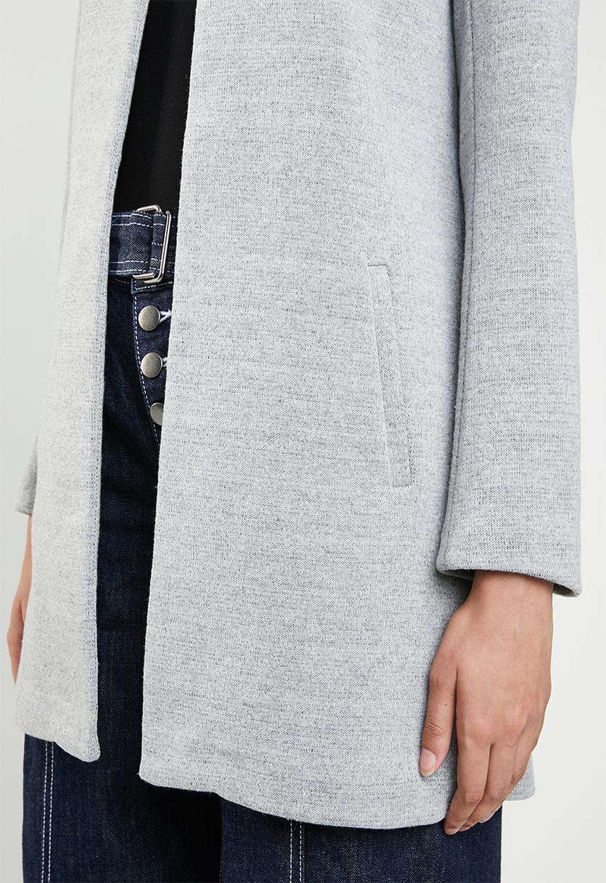 ONLY - Mia soho coatigan - grey
