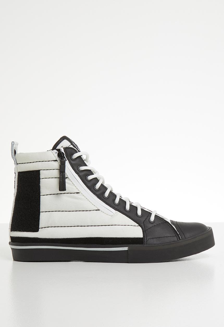 Diesel  - D-vellows mid patch - white/black